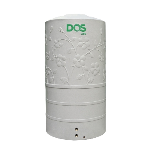 ถังเก็บน้ำบนดิน DOS CHABA KV สี Como Gray (HY-72/CO)