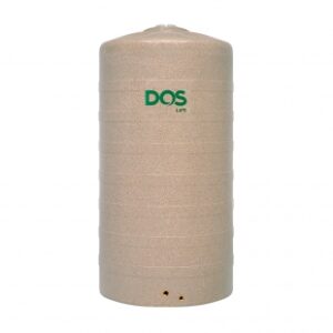 ถังเก็บน้ำบนดิน DOS GRANITO รุ่น COM-01/SB ท่อนอก สีแซนดี้ บราวน์