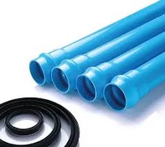 ท่อ PVC แหวนยาง สีฟ้า ชั้น 13.5 ท่อน้ำไทย