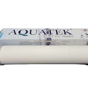 ไส้กรองน้ำ Ceramic CTO AQUATEK 10 นิ้ว (หัวตัด สีครีม)