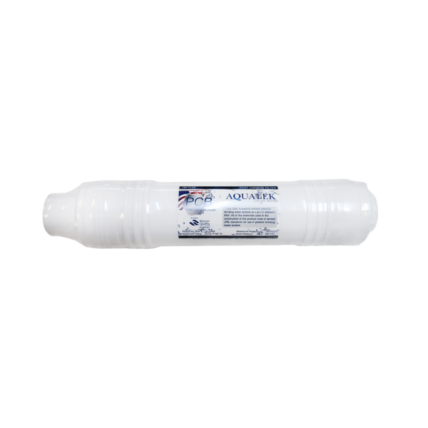 ไส้กรองน้ำ Inline AQUATEK Silver 2.5” x 12” CTO (U-TYPE)