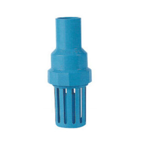 หัวกะโหลกดูดน้ำ (Foot Valve) หนา สีฟ้า ท่อน้ำไทย