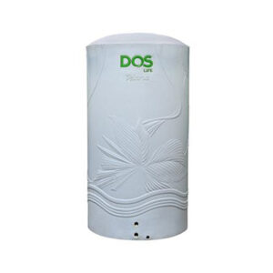 ถังเก็บน้ำบนดิน DOS VELANA อาร์กติกเกรย์ 1000L