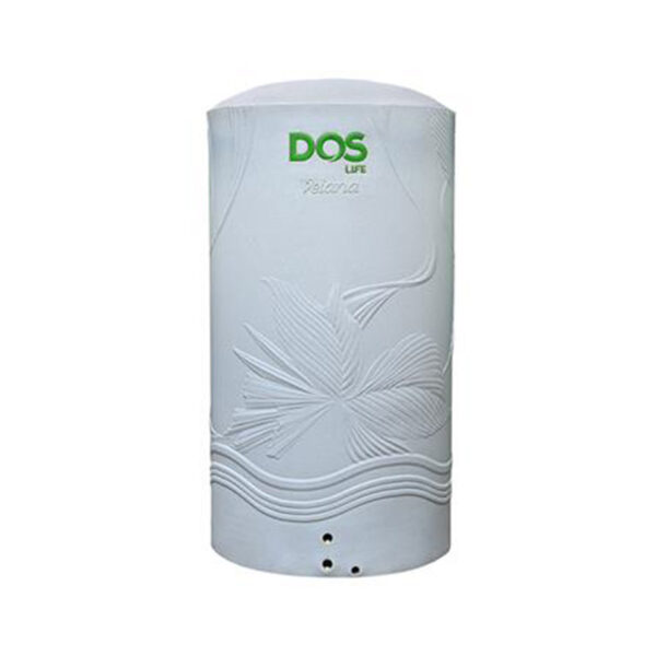 ถังเก็บน้ำบนดิน DOS VELANA อาร์กติกเกรย์ 700L