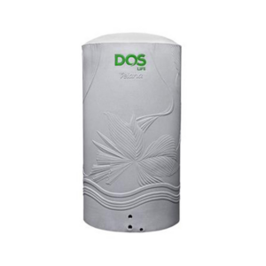 ถังเก็บน้ำบนดิน DOS VELANA ลอฟท์เกรย์ 500L