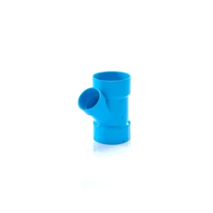 สามตาวายลดบาง 45 องศา PVC สีฟ้า ท่อน้ำไทย มาตรฐาน มอก.
