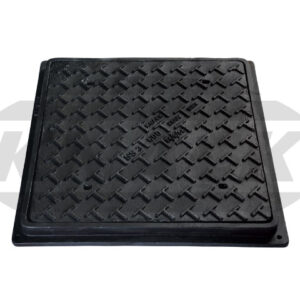 ฝาแมนโฮลเหลี่ยม KNACK รุ่น SS-3 HEAVY DUTY (รับน้ำหนัก 20 ตัน)