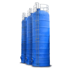 DOS LITETITE ถังเก็บน้ำบนดินทรงตั้ง DTR/R พร้อมติดตั้งบันได 30Q BLUE 2.50×6.60m