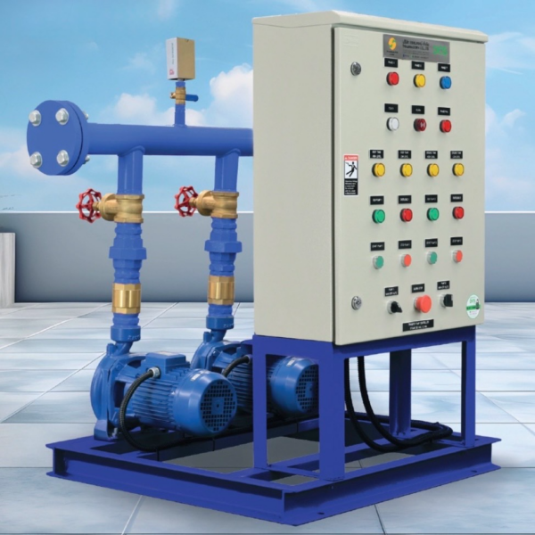 DOS TRANSFER PUMP SET 2xCMB4.00T 3kW WITH CONTROLLER ELECTRODE 3X4