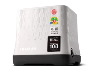 ปั๊มน้ำอัตโนมัติแรงดันคงที่ HITACHI รุ่น WM-P350XX2 ขนาด 350W (ถังเหลี่ยม)